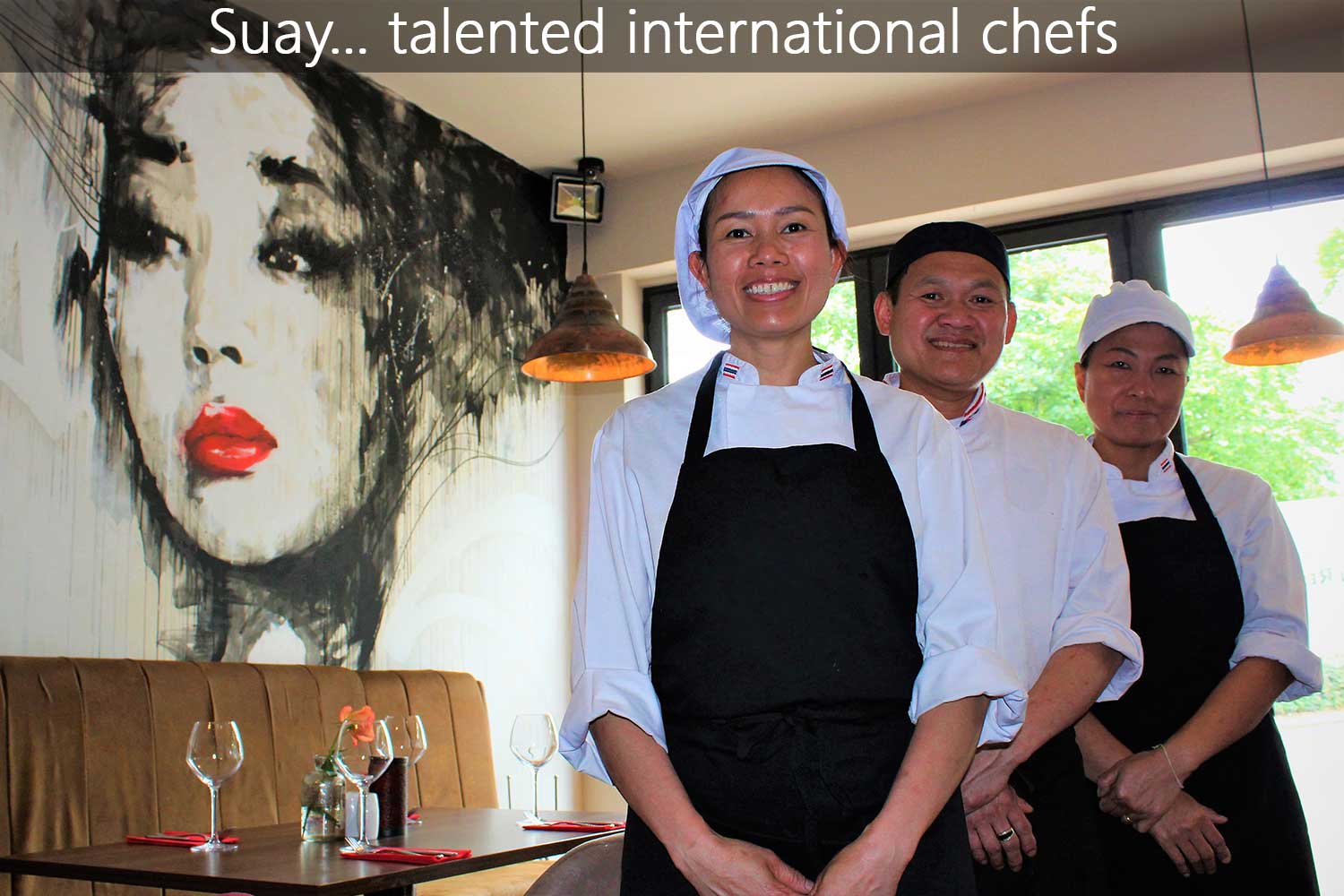 Suay Pan Asian Restaurant, Formby, Merseyside, talented international chefs